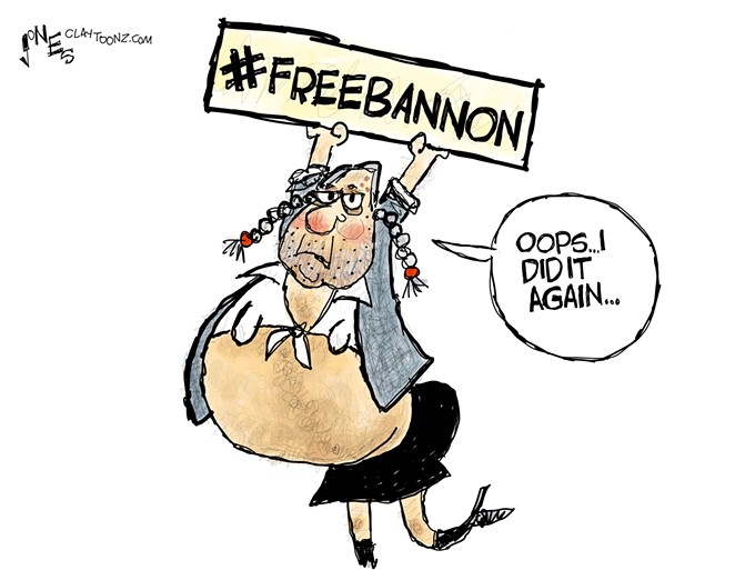 Claytoonz: Hit Steve Bannon One More Time